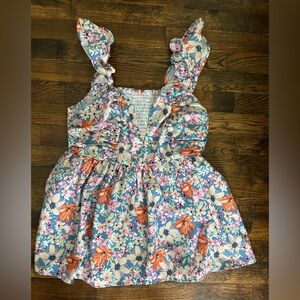 Floral Peplum Top